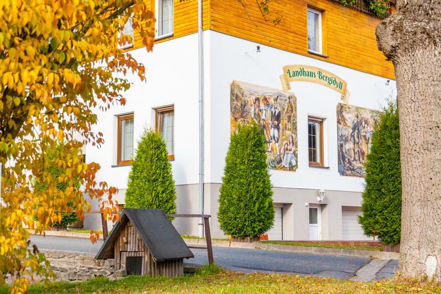 Landhaus Bergidyll Bärenstein Exteriör bild