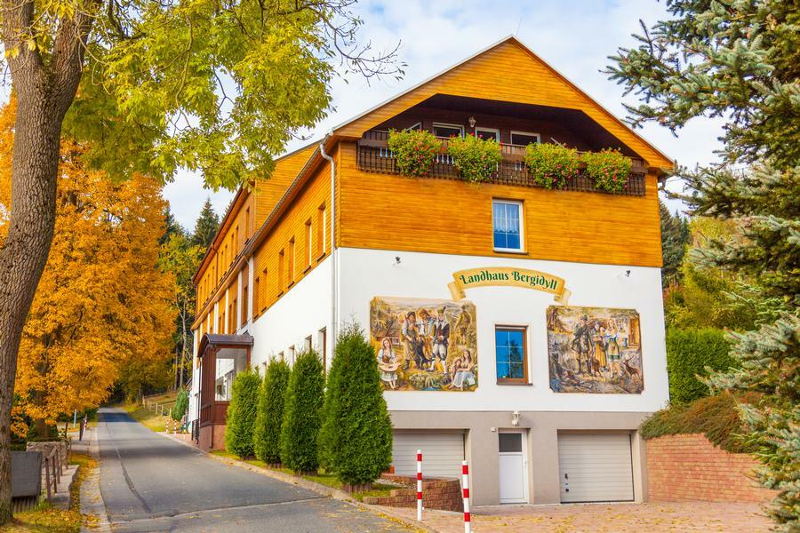 Landhaus Bergidyll Bärenstein Exteriör bild