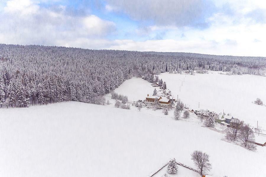 Landhaus Bergidyll Bärenstein Exteriör bild