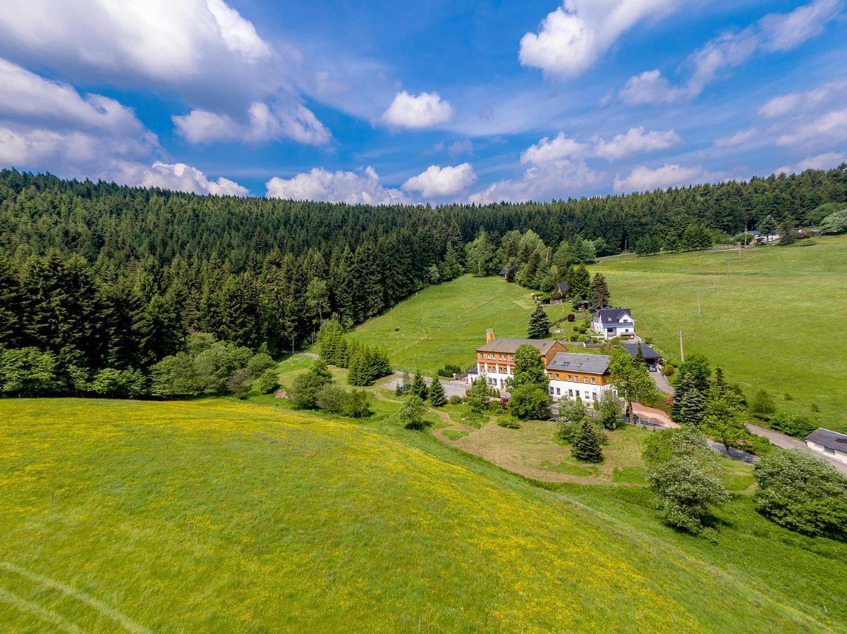 Landhaus Bergidyll Bärenstein Exteriör bild