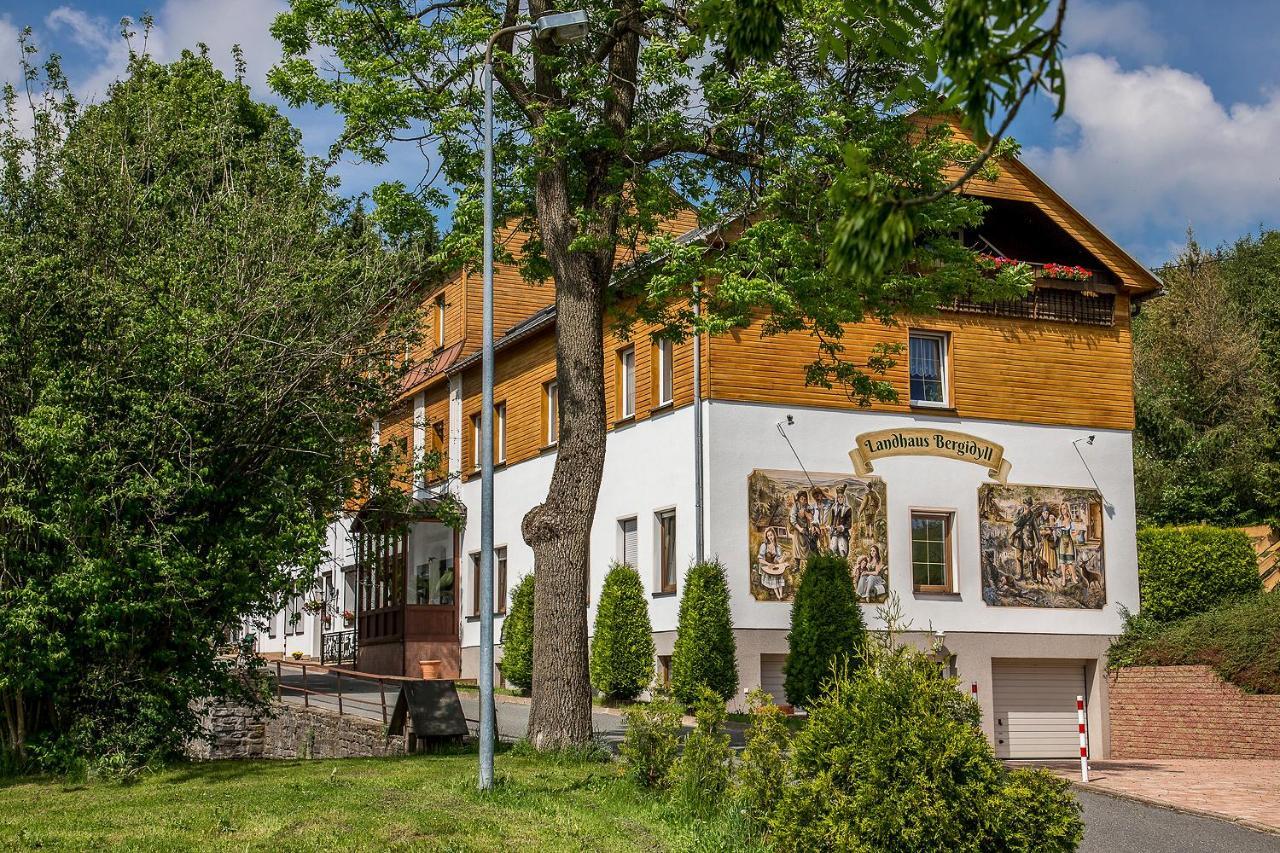 Landhaus Bergidyll Bärenstein Exteriör bild